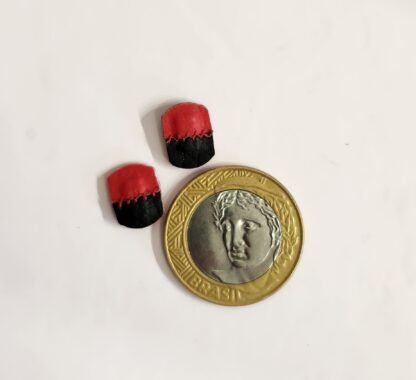 Mini imã Bipolar Joaninha 12x9mm (1,2x0,9cm) 3200 Gauss