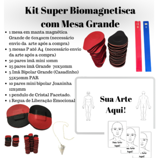 Kit Super Biomagnetista com Mesa Grande